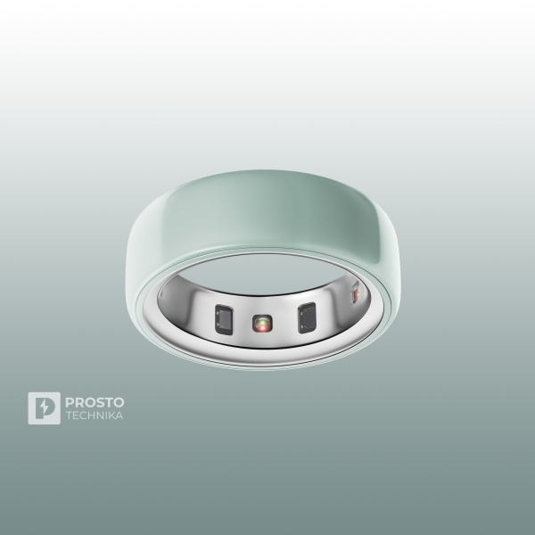 Oura Ring 4 Ceramic Tide Size 11